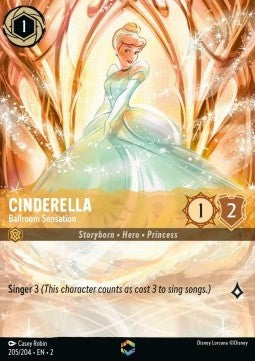 Cinderella - Sensation im Ballsaal (V.2) 2ROF-205 Enchanted Boosterfrisch Englisch Foil