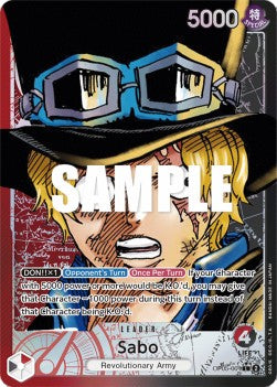 Sabo (OP05-001) (V.2) OP05 Alternate Art Near Mint Englisch