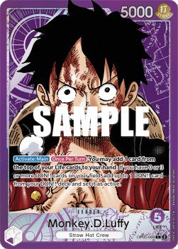 Monkey.D.Luffy (OP05-060) (V.2) OP05 Alternate Art Near Mint Englisch