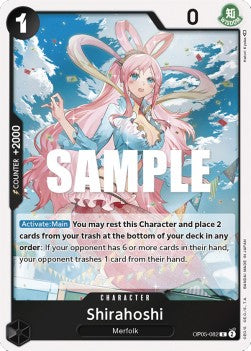 Shirahoshi (OP05-082) OP05 Rare Near Mint Englisch