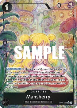 Mansherry (OP05-088) (V.2) OP05 Alternate Art Near Mint Englisch