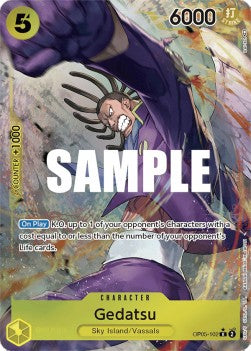 Gedatsu (OP05-102) (V.2) OP05 Alternate Art Excellent Englisch