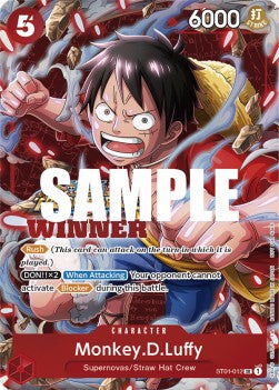 Monkey.D.Luffy (ST01-012) (V.2) UP Super Rare Near Mint Englisch