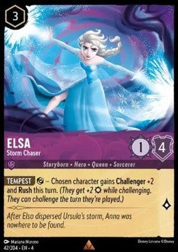 Elsa - Storm Chaser 4URS-42 Rare Near Mint Deutsch