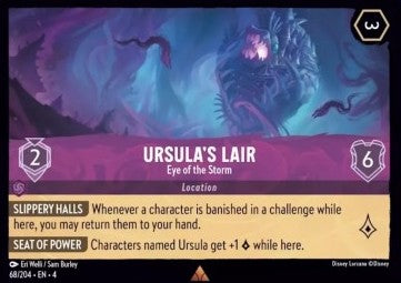 Ursula's Lair - Eye of the Storm 4URS-68 Rare Near Mint Englisch