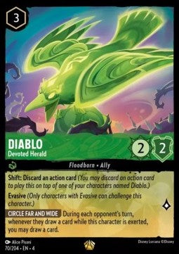 Diablo - Ergebener Bote (V.1) 4URS-70 Legendary Near Mint Deutsch