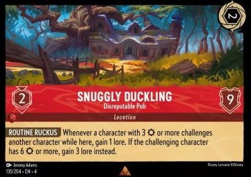 Snuggly Duckling - Disreputable Pub (V.1) 4URS-135 Rare Near Mint Englisch Foil