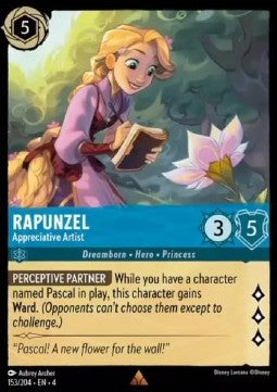 Rapunzel - Appreciative Artist 4URS-153 Rare Near Mint Deutsch