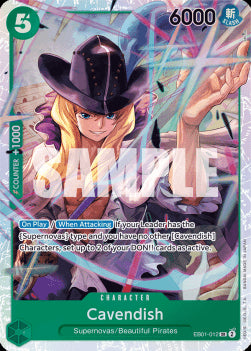 Cavendish (EB01-012) (V.1) EB01 Super Rare Near Mint Englisch