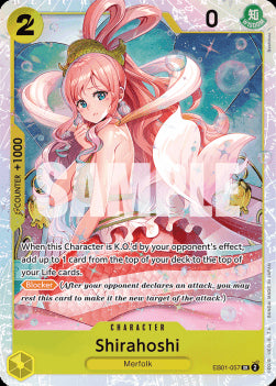 Shirahoshi (EB01-057) (V.1) EB01 Super Rare Near Mint Englisch