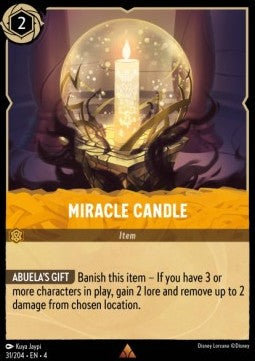 Miracle Candle 4URS-31 Rare Excellent Englisch