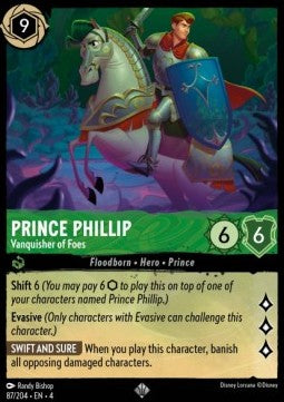 Prince Phillip - Vanquisher of Foes 4URS-87 Super Rare Excellent Englisch