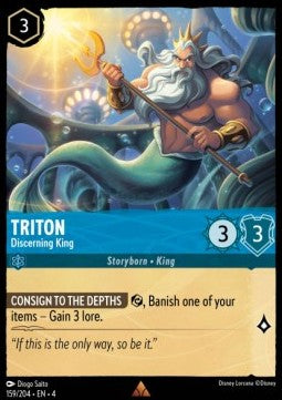 Triton - Discerning King 4URS-159 Rare Excellent Englisch