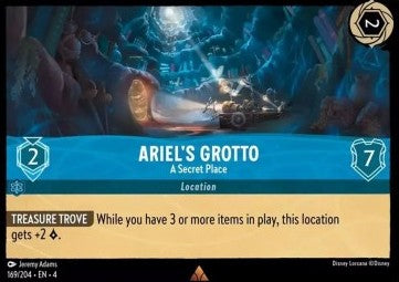 Arielles Grotte - Geheimer Ort (V.1) 4URS-169 Rare Near Mint Englisch