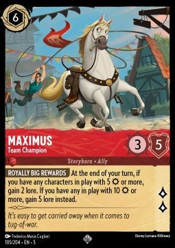 Maximus - Team Champion 5SSK-105 Super Rare Near Mint Deutsch