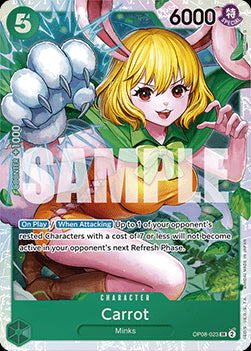 Carrot (OP08-023) (V.1) OP08 Super Rare Near Mint Englisch