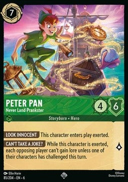 Peter Pan - Spaßvogel von Nimmerland 6AZS-85 Super Rare Excellent Deutsch