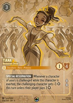 Tiana - Restaurantbesitzerin (V.2) 6AZS-206 Enchanted Near Mint Englisch Foil