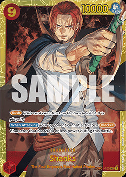 Shanks (OP01-120) (V.1) PRB01 Secret Rare Near Mint Englisch