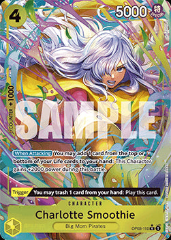 Charlotte Smoothie (OP03-110) (V.3) PRB01 Alternate Art Near Mint Englisch