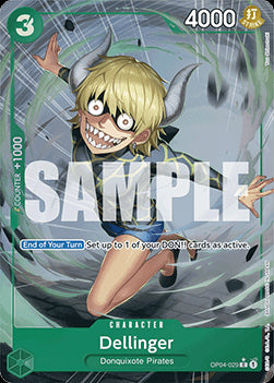 Dellinger (OP04-029) (V.2) PRB01 Common Near Mint Englisch