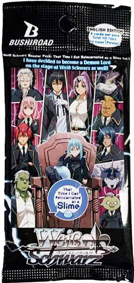 Weiß Schwarz - That Time I Get Reincarnated as a Slime Vol.3 Booster - EN