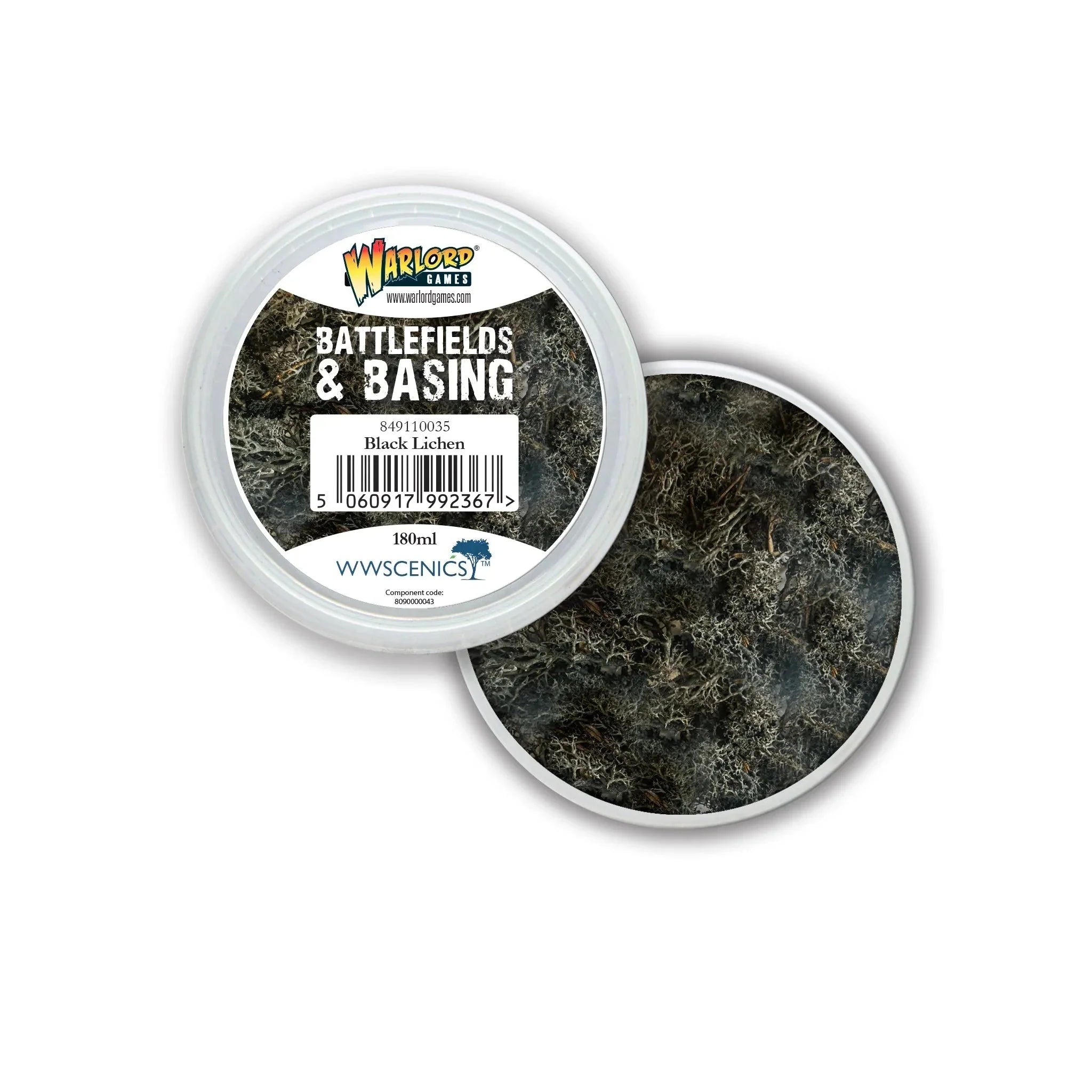 Battlefields & Basing - Black Lichen (180ml)