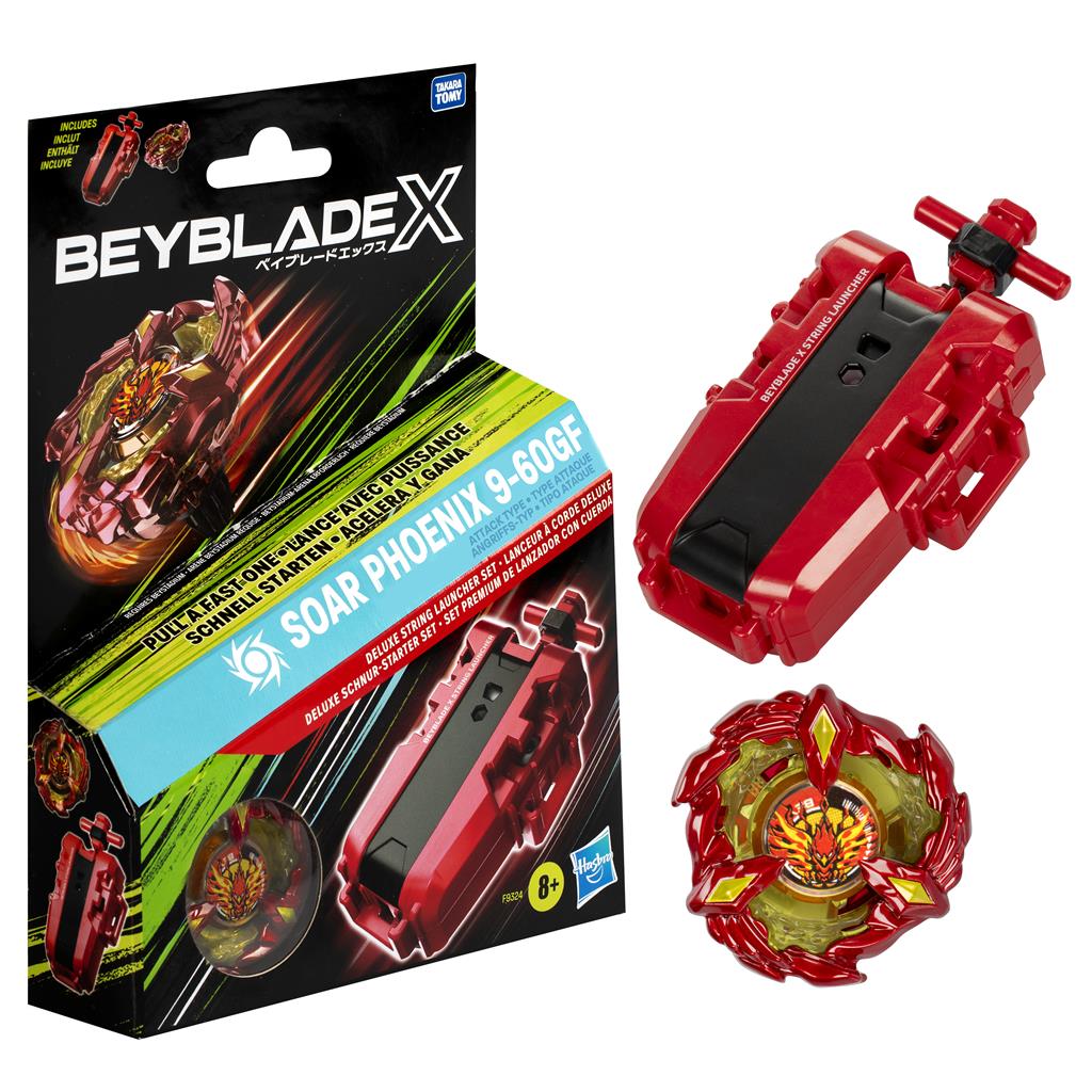 Beyblade X Soar Phoenix Deluxe Launcher Set