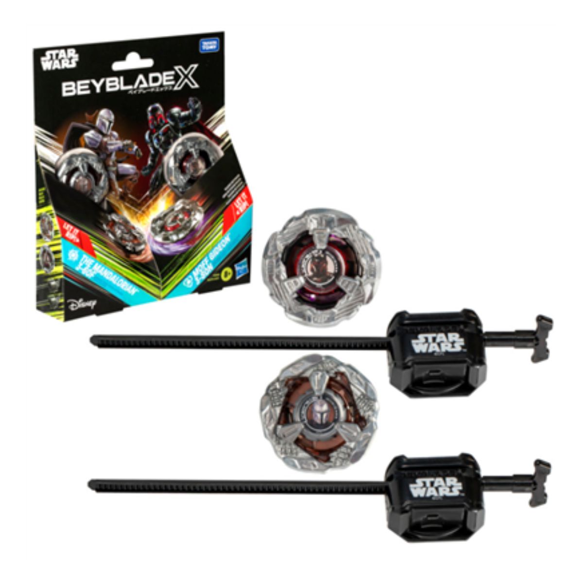 Beyblade X und Star Wars Collab Multipack Set The Mandalorian & Moff Gideon