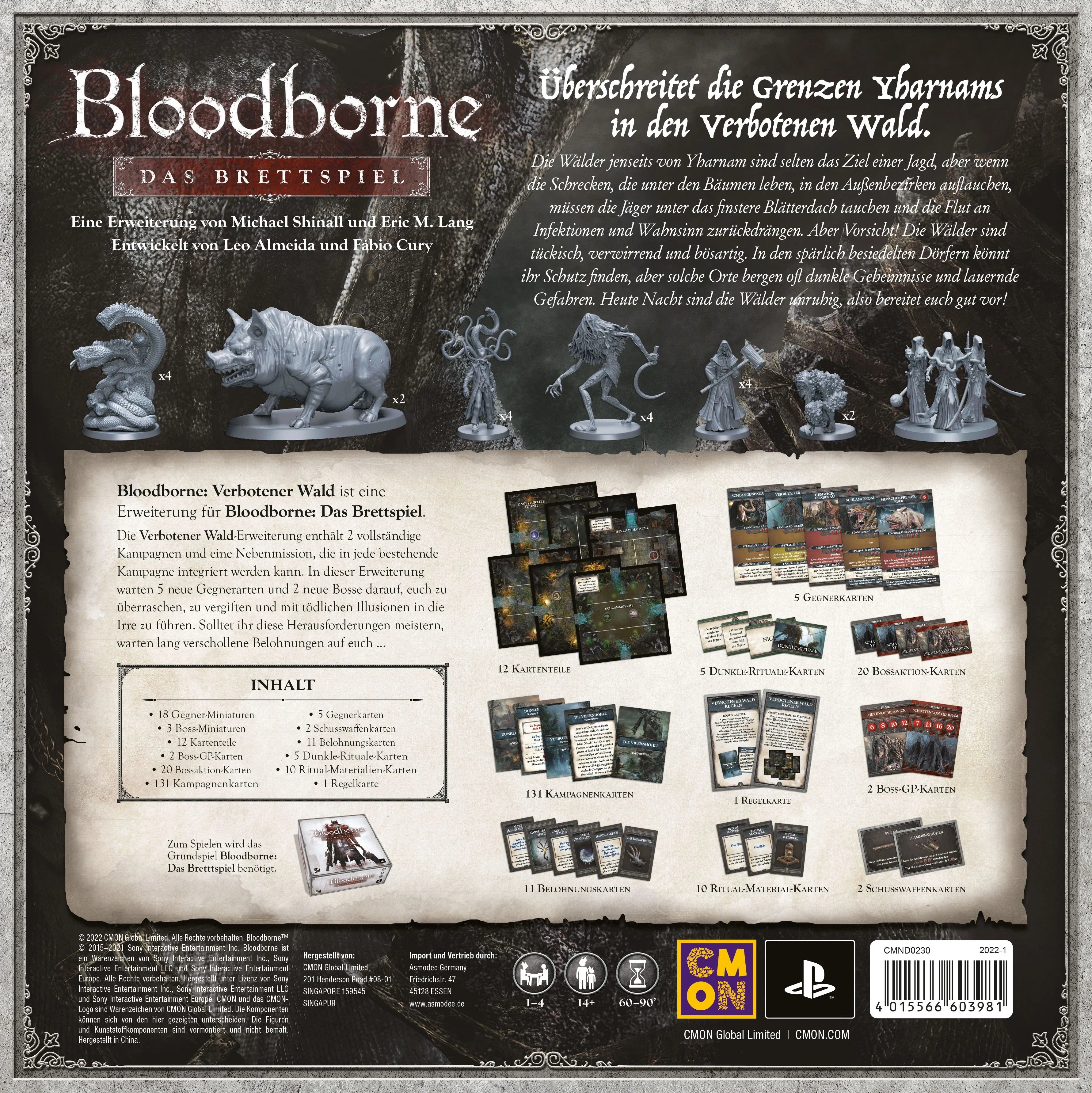 Bloodborne Das Brettspiel - Verbotener Wald