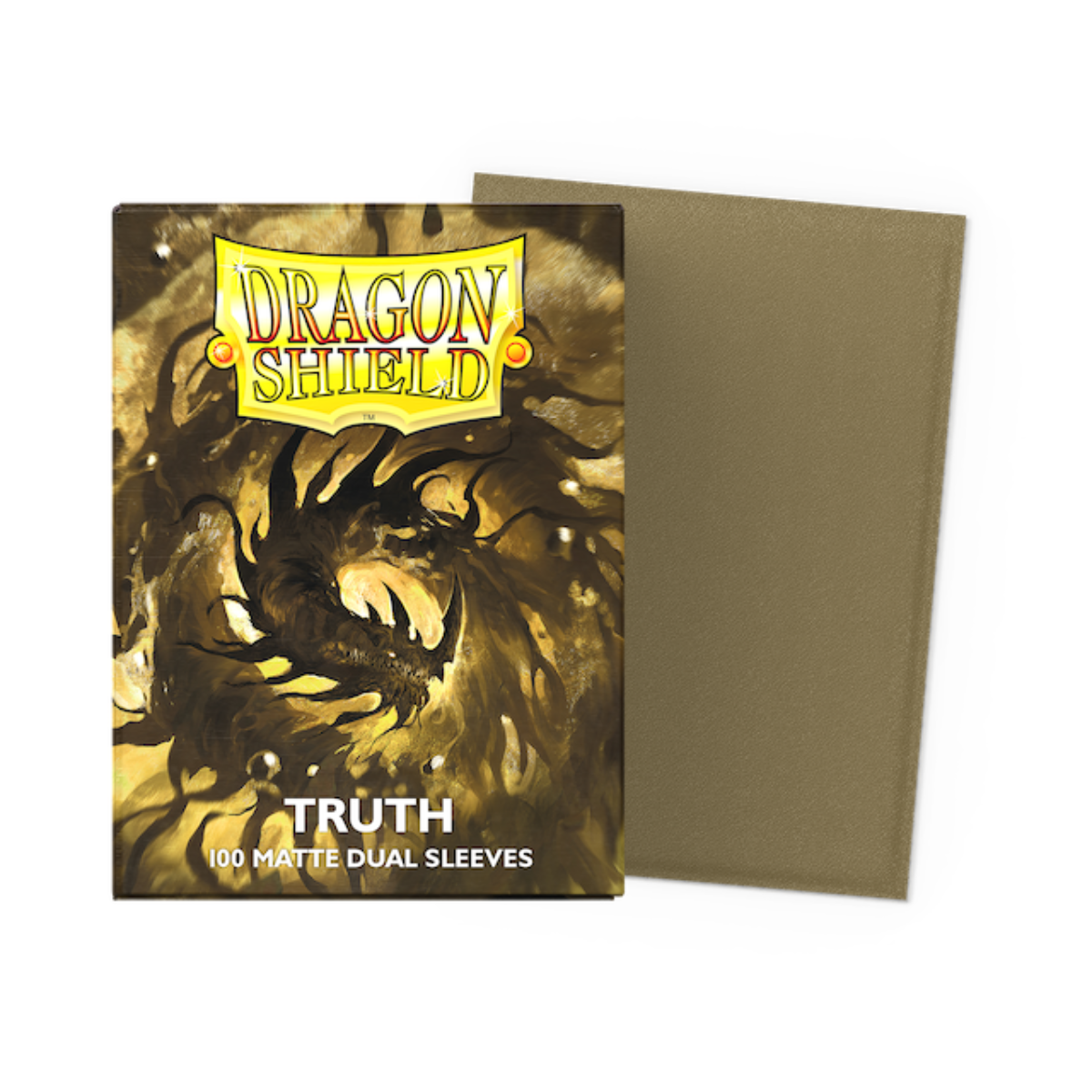 Dragon Shield Standard Size Dual Matte Sleeves - Truth (100 Sleeves)