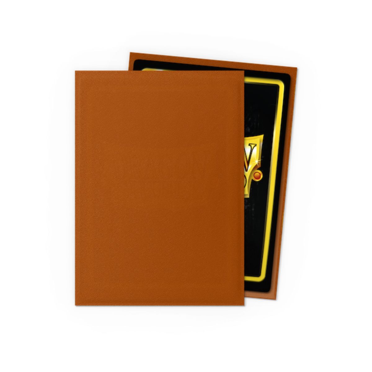 Dragon Shield Standard Size Matte Sleeves - Copper (100 Sleeves)