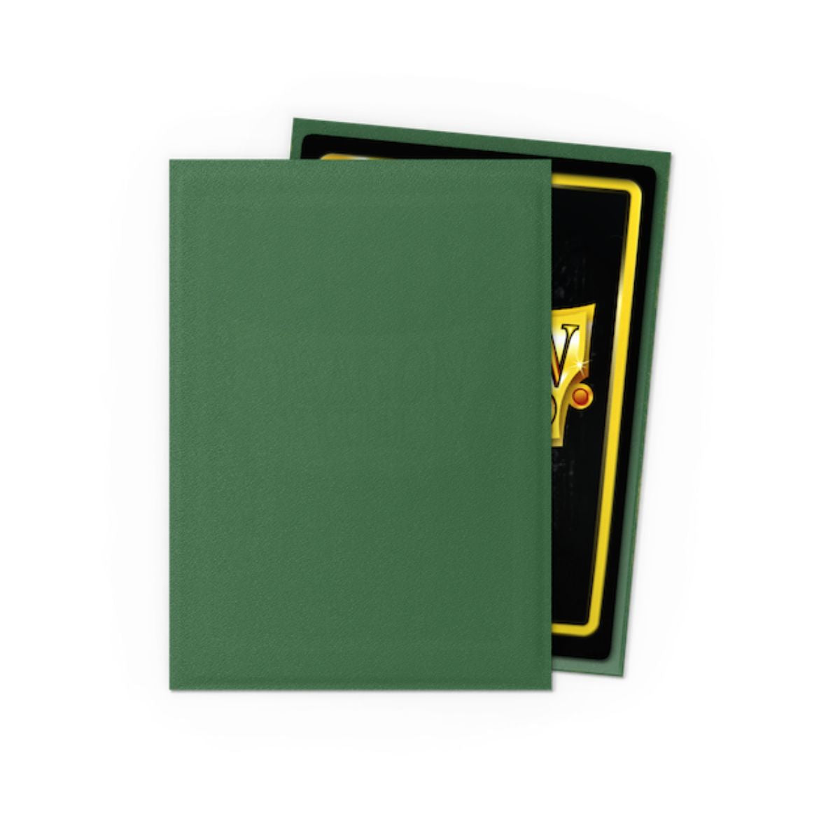 Dragon Shield Standard Size Matte Sleeves - Forest Green (100 Sleeves)