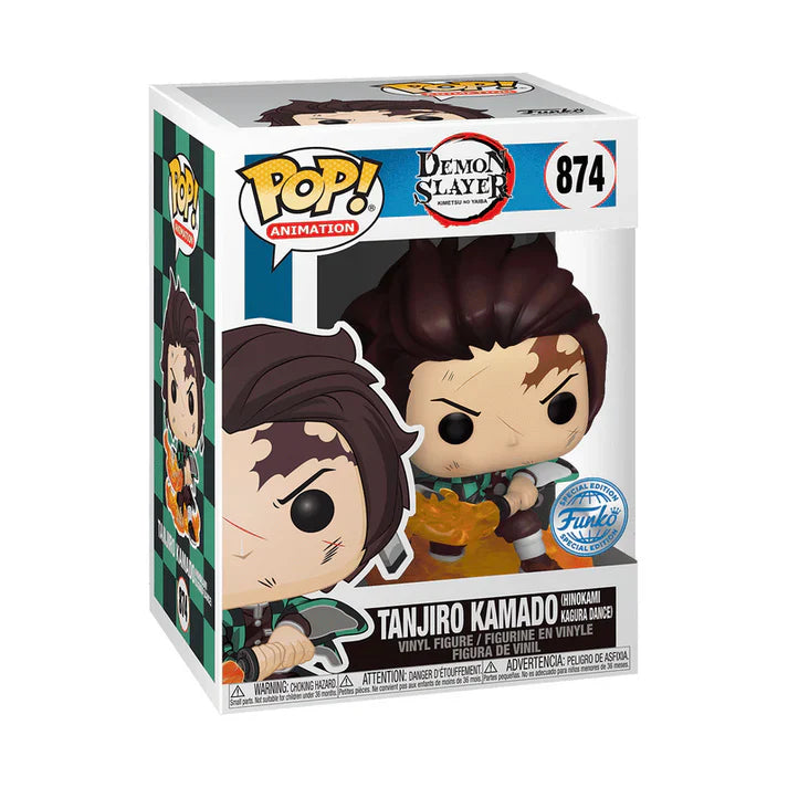 Funko POP! Demon Slayer - Tanjiro Kamado #874