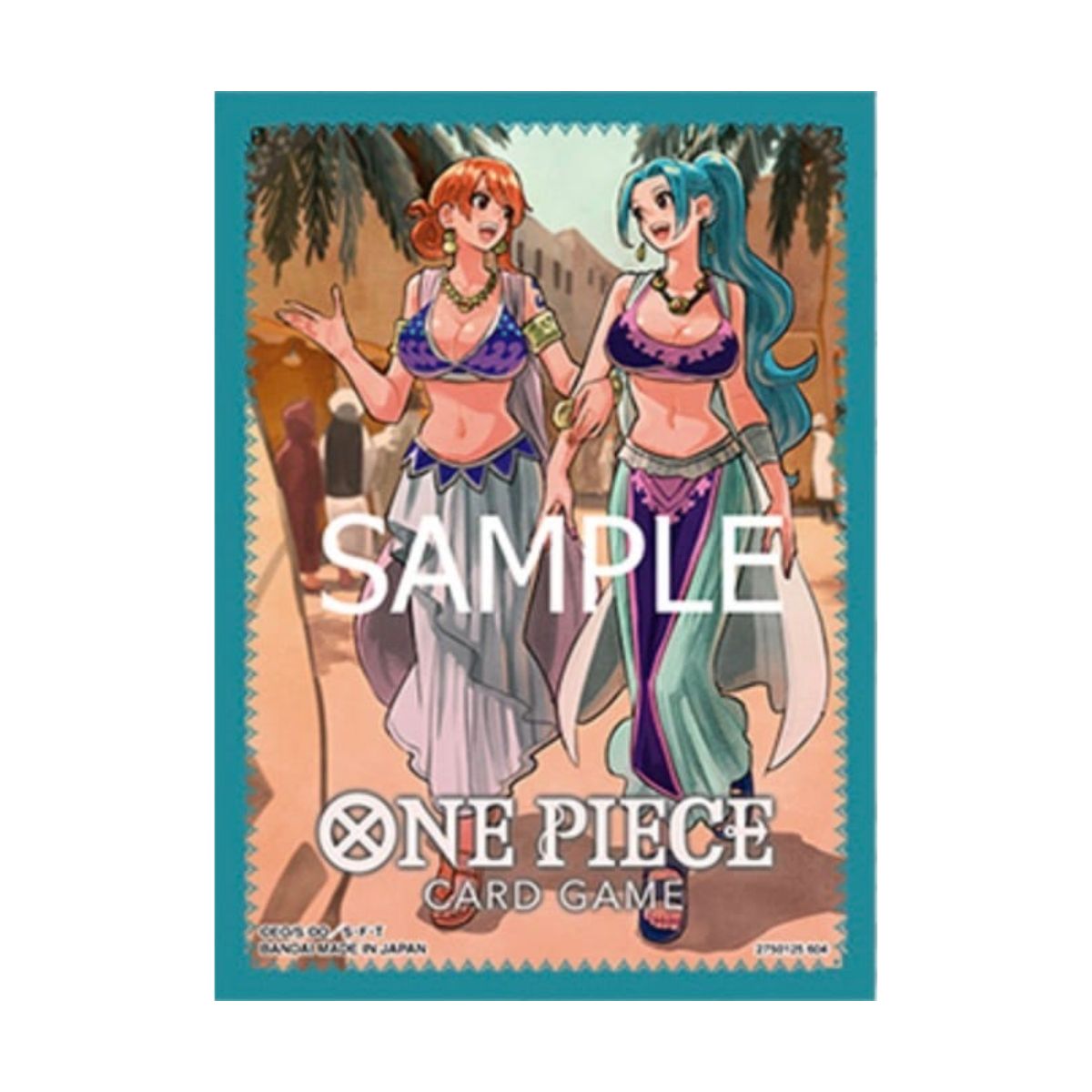 One Piece Card Game Official Sleeve Bandai TCG+ Stores Lim. Edition Vol.1 Nami & Vivi