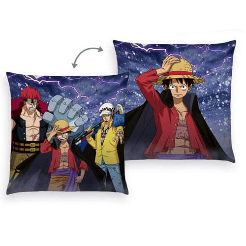 One Piece Kissen Monkey D. Ruffy 40 x 40 cm Motiv C