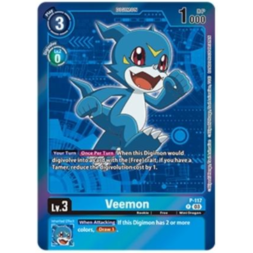 Digimon Card Game Adventure Box 3 AB03 Veemon - EN