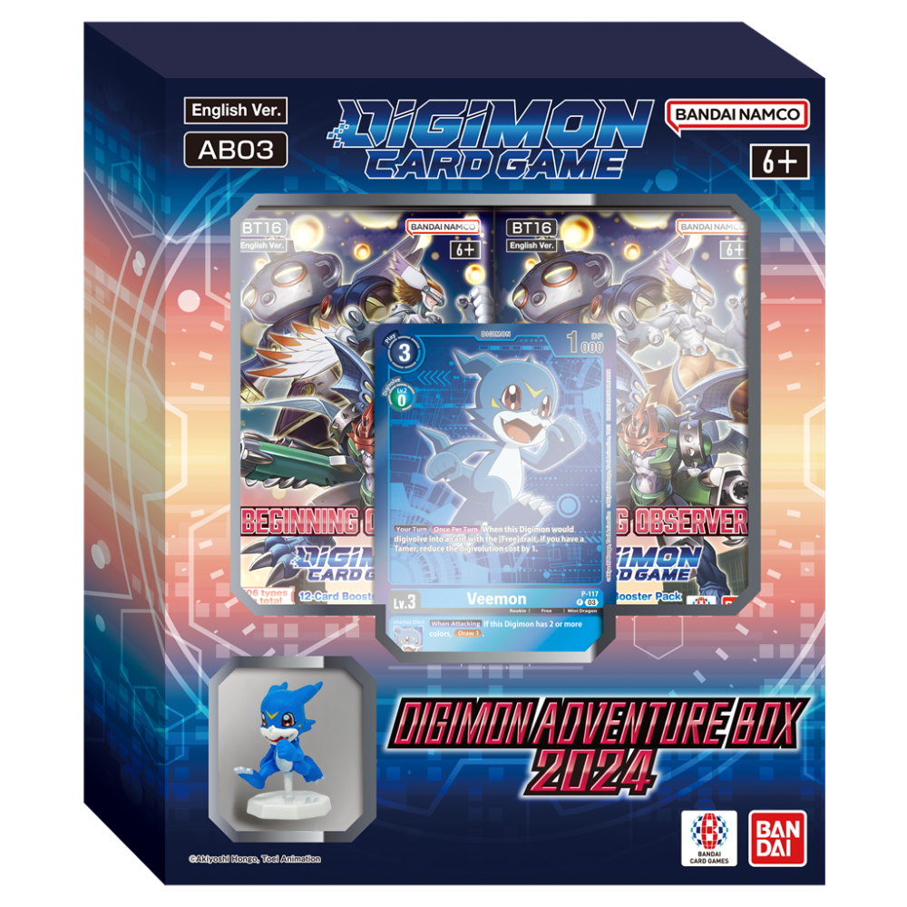 Digimon Card Game Adventure Box 3 AB03 Veemon - EN