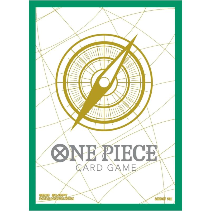 One Piece Card Game Official Sleeves - Standard Grün (70 Sleeves)