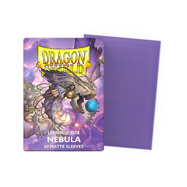 Dragon Shield Japanese Size Matte Sleeves - Nebula (60 Sleeves)