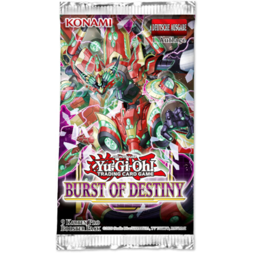 Yu-Gi-Oh! Burst of Destiny Booster - DE