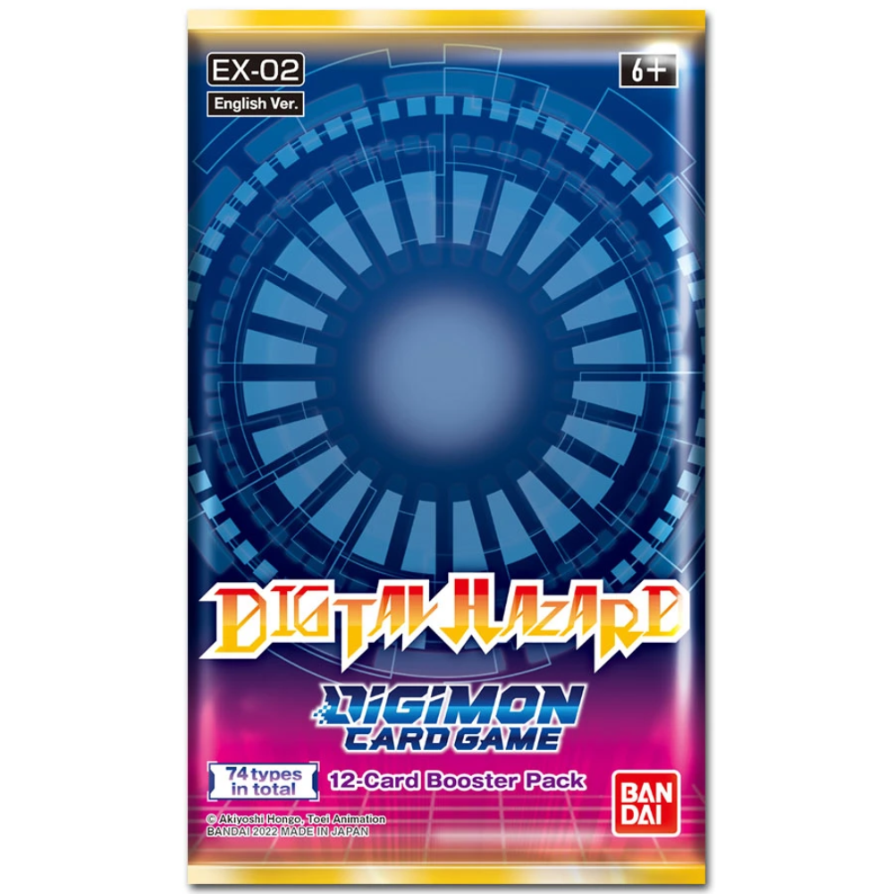 Digimon Card Game - EX02 - Digital Hazard Booster - englisch