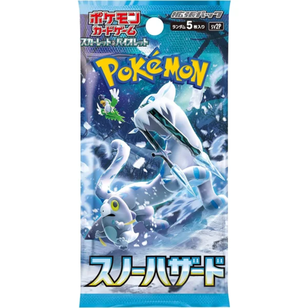 Pokémon SV2P - Snow Hazard Booster - japanisch