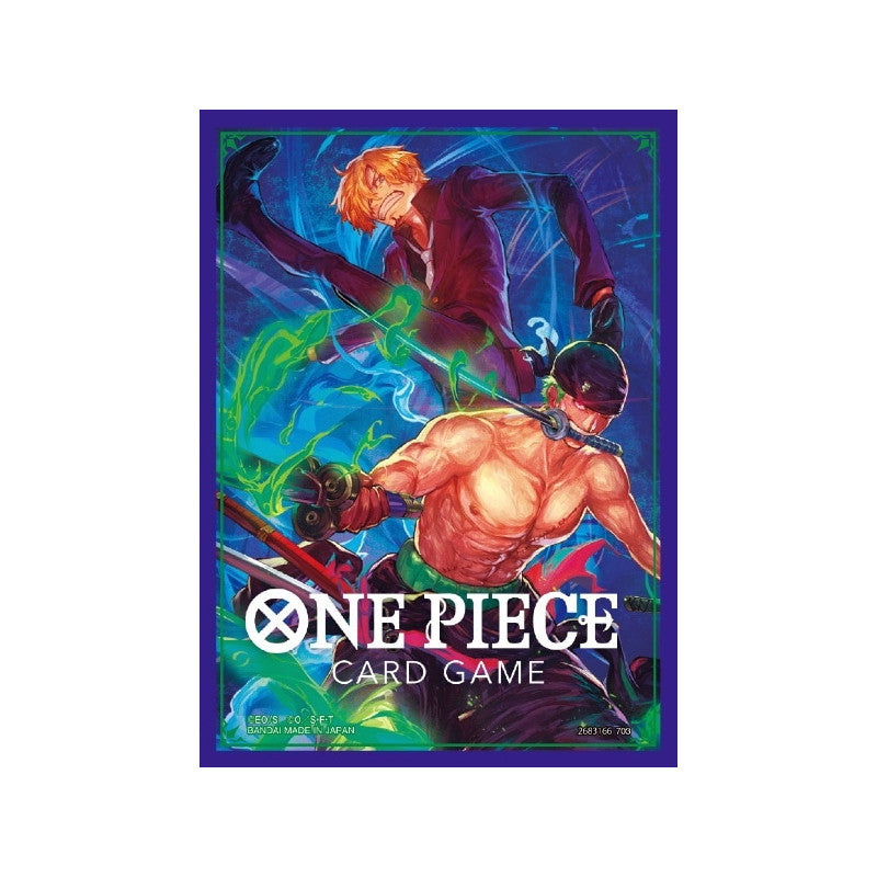 One Piece Card Game Official Sleeves - Zoro & Sanji (70 Sleeves)