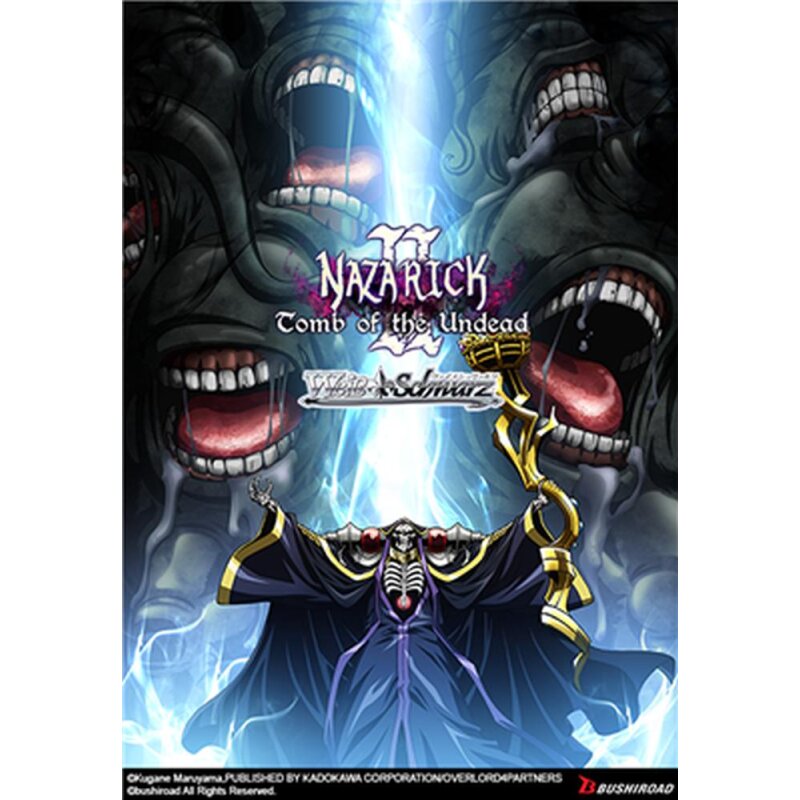 Weiß Schwarz - Nazarick: Tomb of the Undead Vol.2 Booster einzeln - EN